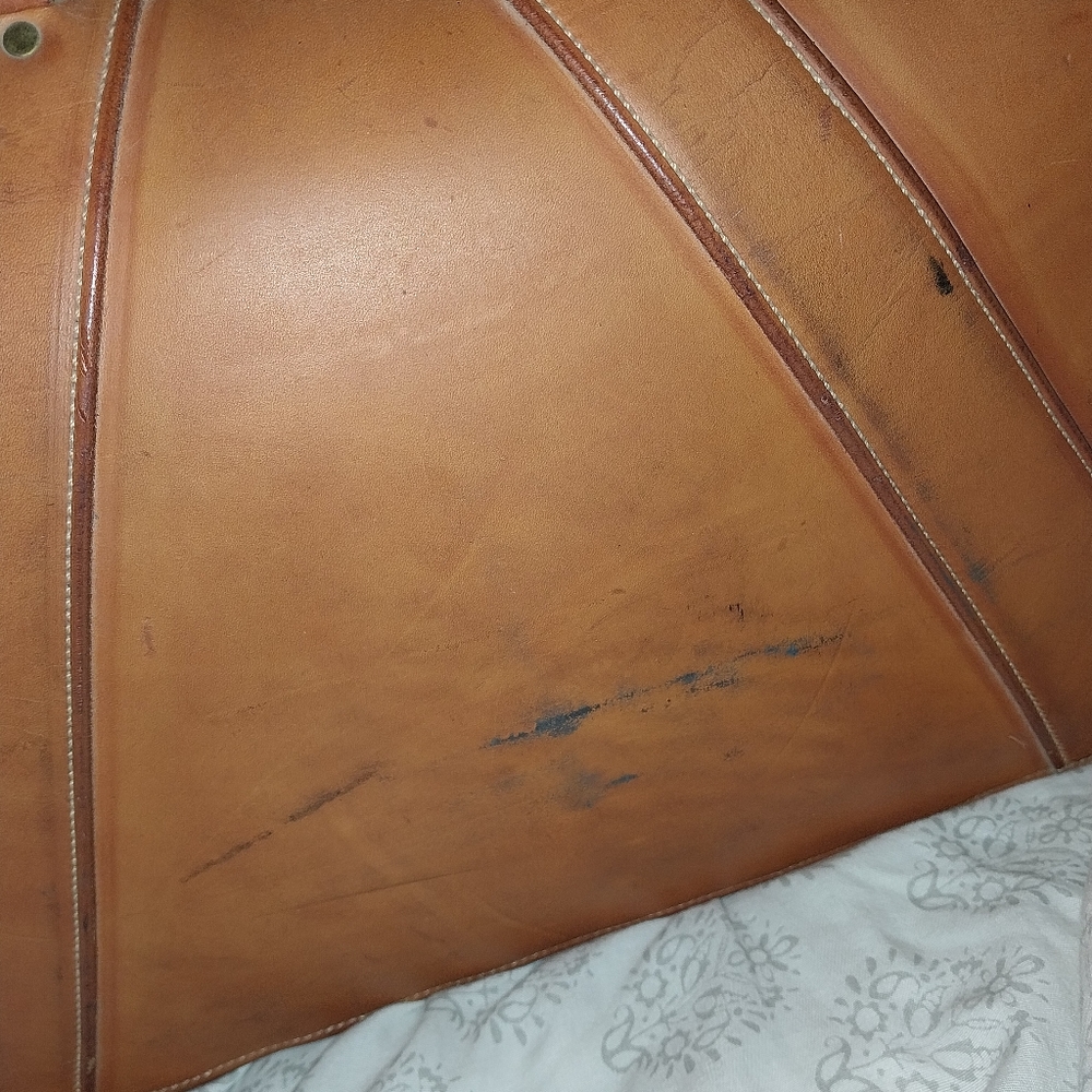 Vintage leather briefcase/doctors bag by Witt Custom Saddle - Picture 12 of 12